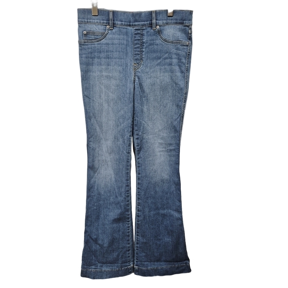 SPANX Everywhere Flare High Rise Denim Jeans